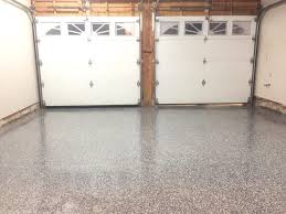 Commercial facility with epoxy flooring